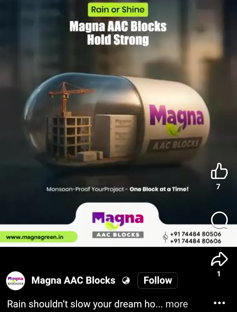 Magna AAC Blocks Meta Ads campaign